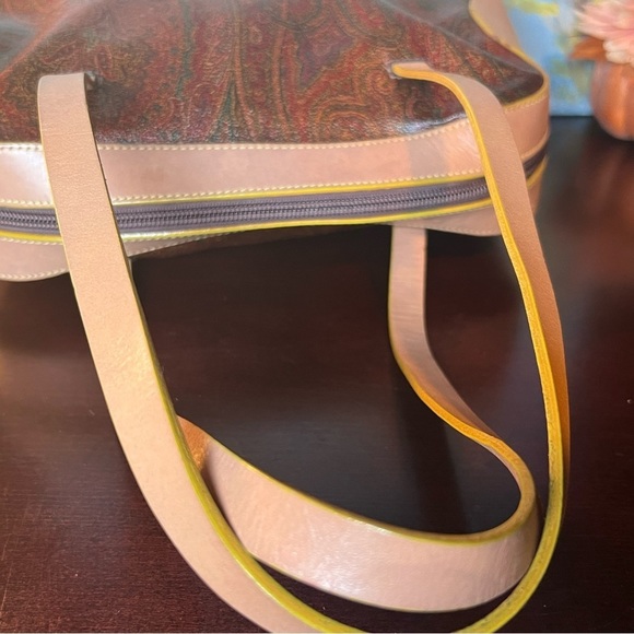 Etro Authentic Vintage Paisley Shoulder Bag with COA - Picture 7 of 11